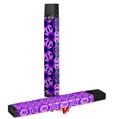 Skin Decal Wrap 2 Pack for Juul Vapes Daisies Purple JUUL NOT INCLUDED