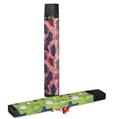 Skin Decal Wrap 2 Pack for Juul Vapes Floating Coral Pink JUUL NOT INCLUDED