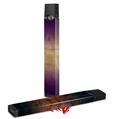 Skin Decal Wrap 2 Pack for Juul Vapes Exotic Wood Beeswing Eucalyptus Burst Plum Purple JUUL NOT INCLUDED