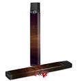 Skin Decal Wrap 2 Pack for Juul Vapes Exotic Wood Rosewood Burst Plum Purple JUUL NOT INCLUDED