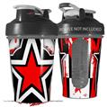 Decal Style Skin Wrap works with Blender Bottle 20oz Star Checker Splatter (BOTTLE NOT INCLUDED)