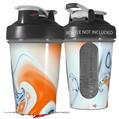 Decal Style Skin Wrap works with Blender Bottle 20oz Darkblue (BOTTLE NOT INCLUDED)