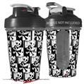 Decal Style Skin Wrap works with Blender Bottle 20oz Skull Checker (BOTTLE NOT INCLUDED)