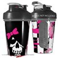 Decal Style Skin Wrap works with Blender Bottle 20oz Scene Kid Girl Skull (BOTTLE NOT INCLUDED)