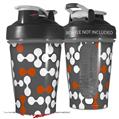 Decal Style Skin Wrap works with Blender Bottle 20oz Locknodes 04 Burnt Orange (BOTTLE NOT INCLUDED)