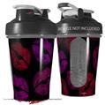 Decal Style Skin Wrap works with Blender Bottle 20oz Red Pink And Black Lips (BOTTLE NOT INCLUDED)