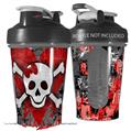 Decal Style Skin Wrap works with Blender Bottle 20oz Emo Skull Bones (BOTTLE NOT INCLUDED)