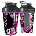 Decal Style Skin Wrap works with Blender Bottle 20oz Pink Star Splatter (BOTTLE NOT INCLUDED)