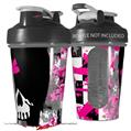 Decal Style Skin Wrap works with Blender Bottle 20oz Scene Girl Skull (BOTTLE NOT INCLUDED)