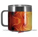 Skin Decal Wrap compatible with Yeti Coffee Mug 14oz Corona Burst - 14 oz CUP NOT INCLUDED by WraptorSkinz