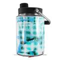 Skin Decal Wrap for Yeti Half Gallon Jug Electro Graffiti Blue - JUG NOT INCLUDED by WraptorSkinz