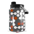 Skin Decal Wrap for Yeti Half Gallon Jug Locknodes 04 Burnt Orange - JUG NOT INCLUDED by WraptorSkinz