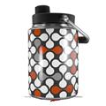 Skin Decal Wrap for Yeti Half Gallon Jug Locknodes 05 Burnt Orange - JUG NOT INCLUDED by WraptorSkinz