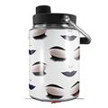 Skin Decal Wrap for Yeti Half Gallon Jug Face Dark Purple - JUG NOT INCLUDED by WraptorSkinz