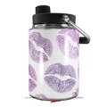 Skin Decal Wrap for Yeti Half Gallon Jug Purple Lips - JUG NOT INCLUDED by WraptorSkinz