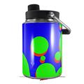 Skin Decal Wrap for Yeti Half Gallon Jug Drip Blue Green Red - JUG NOT INCLUDED by WraptorSkinz