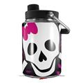 Skin Decal Wrap for Yeti Half Gallon Jug Pink Zebra Skull - JUG NOT INCLUDED by WraptorSkinz