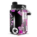 Skin Decal Wrap for Yeti Half Gallon Jug Pink Star Splatter - JUG NOT INCLUDED by WraptorSkinz