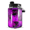 Skin Decal Wrap for Yeti Half Gallon Jug Purple Star Checkerboard - JUG NOT INCLUDED by WraptorSkinz