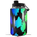 Skin Decal Wrap for Yeti 1 Gallon Jug Rainbow Leopard - JUG NOT INCLUDED by WraptorSkinz