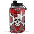 Skin Decal Wrap for Yeti 1 Gallon Jug Emo Skull Bones - JUG NOT INCLUDED by WraptorSkinz