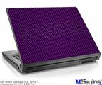 Laptop Skin (Small) - Carbon Fiber Purple