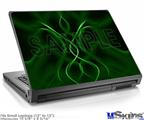 Laptop Skin (Small) - Abstract 01 Green