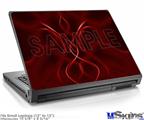 Laptop Skin (Small) - Abstract 01 Red