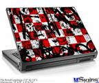 Laptop Skin (Small) - Checker Graffiti