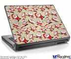 Laptop Skin (Small) - Lots of Santas