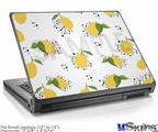 Laptop Skin (Small) - Lemon Black and White