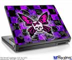 Laptop Skin (Small) - Butterfly Skull