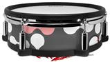 Skin Wrap works with Roland vDrum Shell PD-128 Drum Locknodes 04 Pink (DRUM NOT INCLUDED)