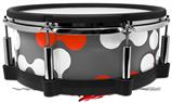 Skin Wrap works with Roland vDrum Shell PD-140DS Drum Locknodes 04 Red (DRUM NOT INCLUDED)