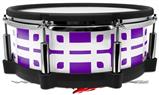 Skin Wrap works with Roland vDrum Shell PD-140DS Drum Boxed Purple (DRUM NOT INCLUDED)