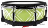 Skin Wrap works with Roland vDrum Shell PD-140DS Drum Wavey Sage Green (DRUM NOT INCLUDED)