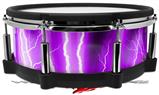 Skin Wrap works with Roland vDrum Shell PD-140DS Drum Lightning Purple (DRUM NOT INCLUDED)