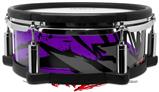 Skin Wrap works with Roland vDrum Shell PD-108 Drum Baja 0040 Purple (DRUM NOT INCLUDED)