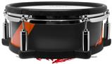 Skin Wrap works with Roland vDrum Shell PD-108 Drum Jagged Camo Burnt Orange (DRUM NOT INCLUDED)