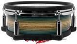 Skin Wrap works with Roland vDrum Shell PD-108 Drum Exotic Wood Zebra Wood Burst Deep Blue (DRUM NOT INCLUDED)