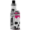 Skin Decal Wrap for Smok AL85 Alien Baby Pink Diamond Skull VAPE NOT INCLUDED