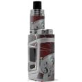 Skin Decal Wrap for Smok AL85 Alien Baby Ultra Fractal VAPE NOT INCLUDED