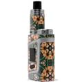 Skin Decal Wrap for Smok AL85 Alien Baby Floral Pattern Orange VAPE NOT INCLUDED