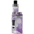 Skin Decal Wrap for Smok AL85 Alien Baby Bokeh Squared Purple VAPE NOT INCLUDED