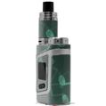 Skin Decal Wrap for Smok AL85 Alien Baby Bokeh Music Seafoam Green VAPE NOT INCLUDED