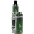 Skin Decal Wrap for Smok AL85 Alien Baby Bokeh Music Green VAPE NOT INCLUDED