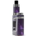 Skin Decal Wrap for Smok AL85 Alien Baby Bokeh Music Purple VAPE NOT INCLUDED