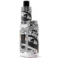 Skin Decal Wrap for Smok AL85 Alien Baby Baja 0018 Orange VAPE NOT INCLUDED