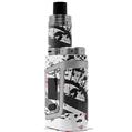 Skin Decal Wrap for Smok AL85 Alien Baby Baja 0018 Pink VAPE NOT INCLUDED