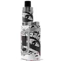 Skin Decal Wrap for Smok AL85 Alien Baby Baja 0018 Red Dark VAPE NOT INCLUDED